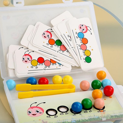 Montessori clip beads toys - beads,