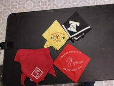 Job Lot Of Various BSA Scout Scarfs/Neckerchiefs  4 with logos