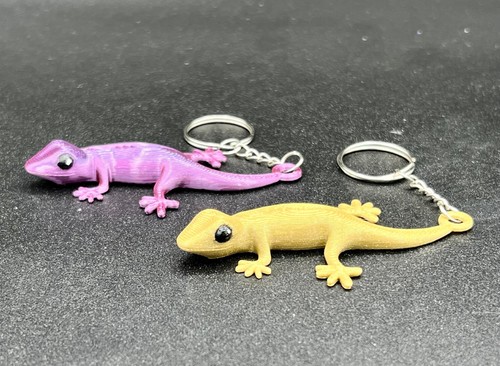 Lizard keyring - lizard,
