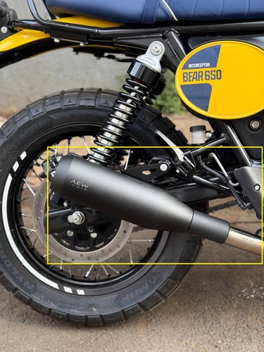 Edge exhaust mid pipe - &, with