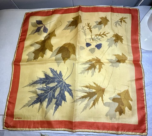 Vera neumann fall leaves - leaves, scarf