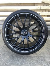 GENUINE Merc C63s AMG W205 Rear 20" 10.5J Alloy Wheel & Conti 7 Tyre A2054016100