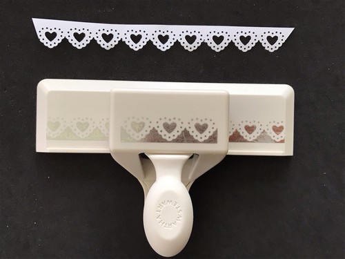 Lace heart edge border - heart,