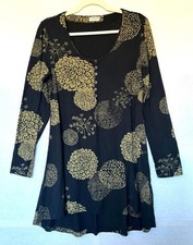 NOMADS Dress 14 Black & Warm