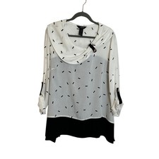 Ali Miles Draped Neck Tunic