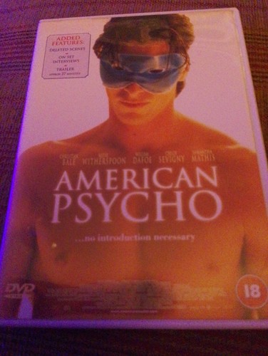 American psycho dvd starring - american,