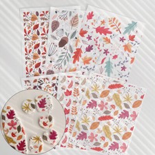 1 Sheet Clay Transfer Paper Pottery Ceramic Underglaze Decals Art Decor Handmade