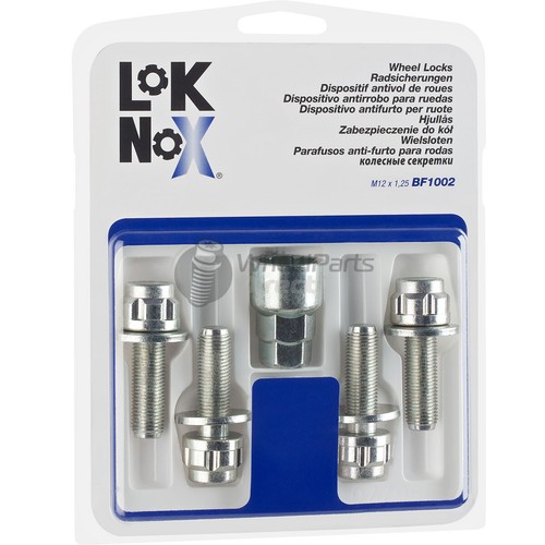 Loknox mcgard lock bolts - loknox,