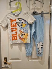 Bluey 3-4 Years Short Sleeved Pyjamas
