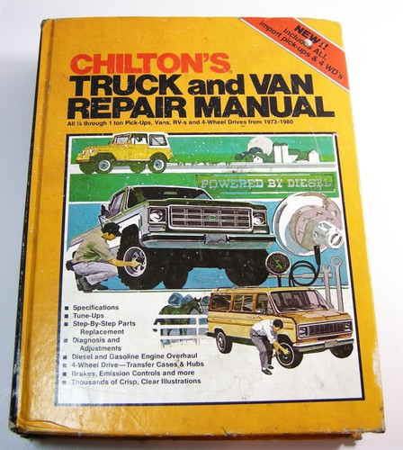 Chilton 1973 1980 truck - chilton, 1973-1980