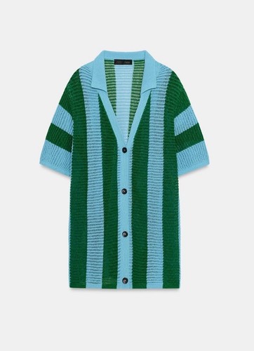 Zara striped short sleeve - striped, knit