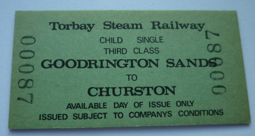 Torbay steam railway - torbay,