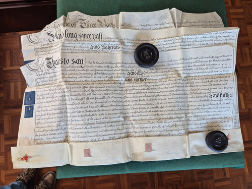 Indenture 1783 derbyshire - indenture,