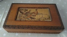 Vintage Wooden Box by J & J