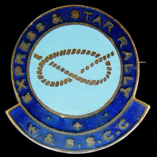 Express star rally pin - express,