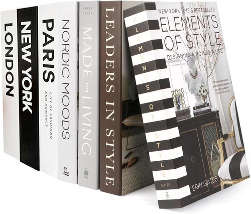 Pcs decorative books - 7,