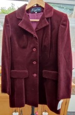 80's Style Red Velvet Jacket