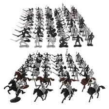 Medieval Knights Warriors Soldiers Figures Toy Kids Toy Figures Static Model