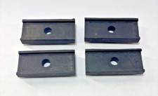 Pad Set of 4, Rubber, Spring