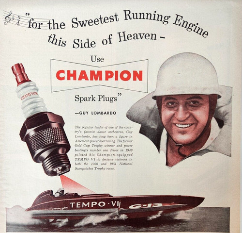 Guy lombardo power boat - boat, tempo