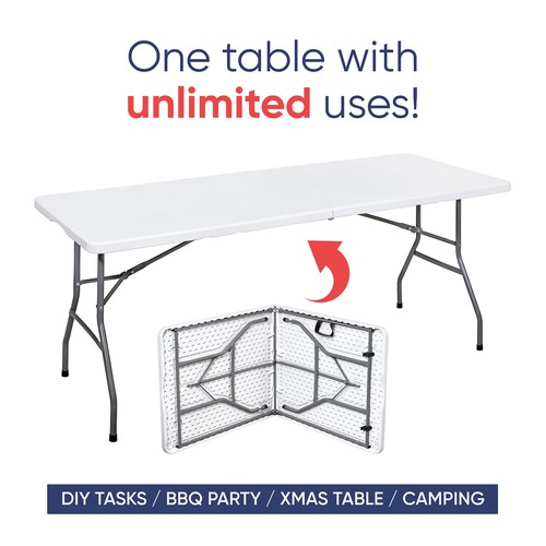6ft folding table trestle - 6ft,