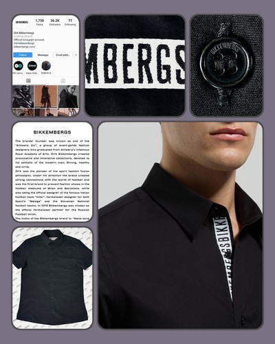 Dirk bikkembergs black - black, short
