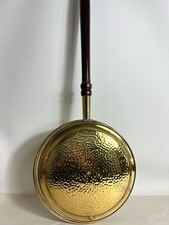 Vintage Brass Bed Warming Pan