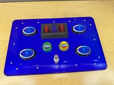 Arcade Machine Light Up Buttons/Coin Slot Display Piece - For Man Cave etc