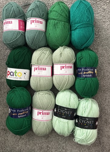 Wool joblot bundle - wool, 12