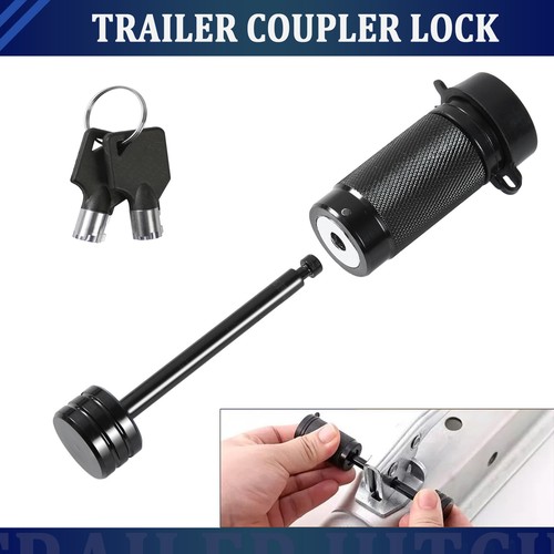 Trailer tow coupling lock - trailer,