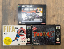 N64 Nintendo 64 Boxed Games