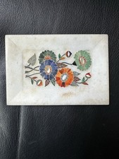 Vintage Marble Inlay Tray