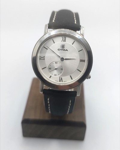 Swiss cyma gents round - gents, quartz