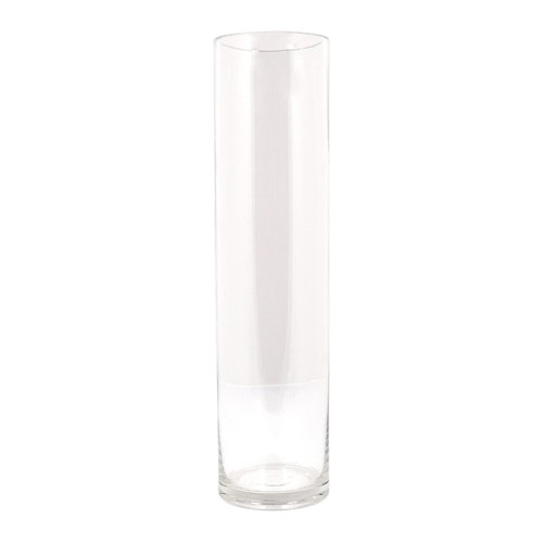 Clear glass cylinder vase tall - clear,