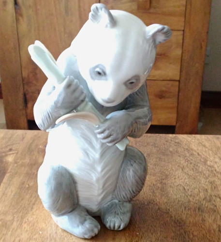 Lladró porcelain panda - lladró,