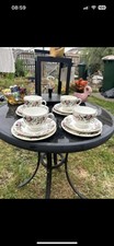 Set Of 4 Wedgwood “ “ Hathaway Rose “ Trios