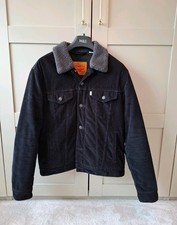 Levi's Black Sherpa Corduroy