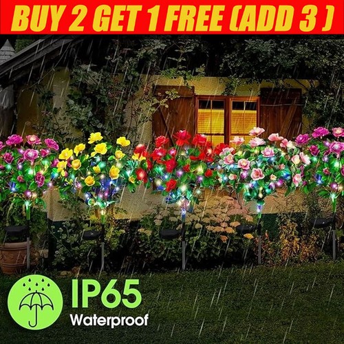 Led solar power flower - 42,