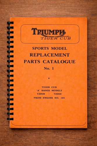 Triumph tiger cub sports parts - triumph,