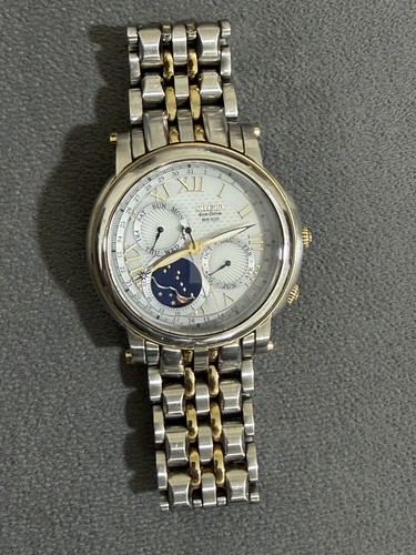 Citizen eco drive moon phase - moon,