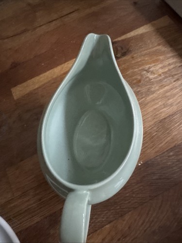Green woodsware beryl gravy - ,