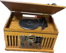 Steepletone Westminster 7 in 1 Bluetooth Nostalgia Record Player DAB+ FM Radio