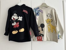 Boys 4-5 Years NEXT Disney 100 Top Bundle Mickey Mouse Simba Stitch Long Sleeve