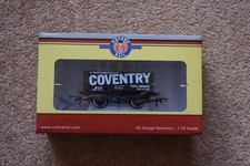 Oxford Rail OR76MW7005 - OO Gauge - 7 Plank Coal Wagon  - Coventry Collieries
