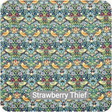 WILLIAM MORRIS Percale Cotton Fabric Crafts Cushions Dressmaking in 20 DESIGNS