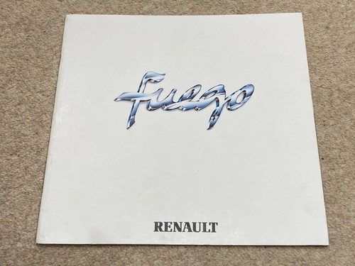 Renault fuego brochure 1980 - fuego,