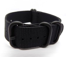 Black Steel Buckle 5 Rings