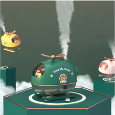 Mini Cartoon Helicopter Aroma Air Humidifier USB Electric Essential Oil Diffuser