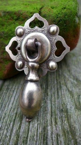 Antique vintage brass pull