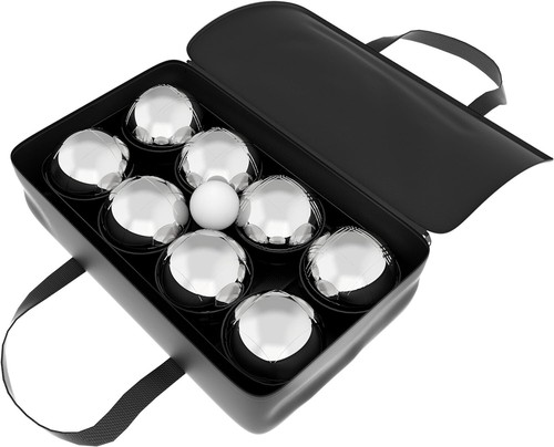 Bocce ball set steel balls - set, 8